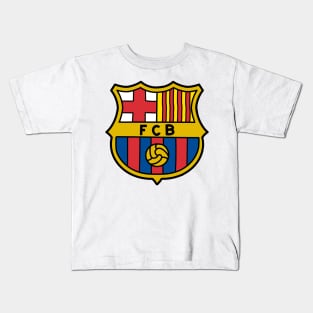 FC Barcelona Premium Logo Kids T-Shirt